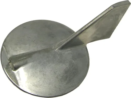 Ánodo Skeg de aluminio para fueraborda Yamaha 150-200 Hp Sustituye a Yamaha 6J9-45371-01A, Martyr CM6J94537101A, Tecnoseal 01133AL, Camp 6J9-45371