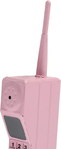 Miniatura 7 de Focket Adorno de teléfono celular de ladrillo, teléfono celular retro de los años 80, modelo retro de teléfono celular, modelo de teléfono celular