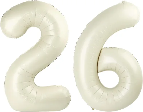 Miniatura 230 de Globos de números de 5 globos de 40 pulgadas, decoraciones de cumpleaños azules para niños y niñas, globos de números azul marino grandes