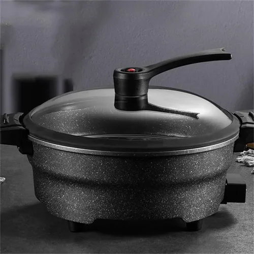 Miniatura 2 de Electric Micro Pressure Cooker Electric Frying Pan Household Large Capacity Multi-function Non-stick