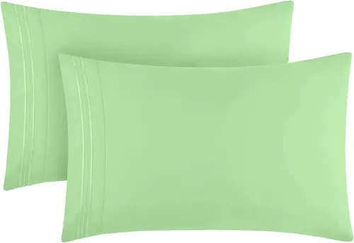 Miniatura 12 de Mellanni Fundas de almohada – Fundas de almohada lujosas, extrasuaves, refrescantes – 2 fundas de almohada de la colección Iconic – Cierre de sobre