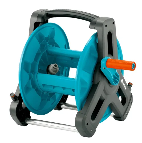 Gardena 8007-U - Carrito de manguera de jardín con capacidad de manguera de 164 pies por 1/2 pulgada