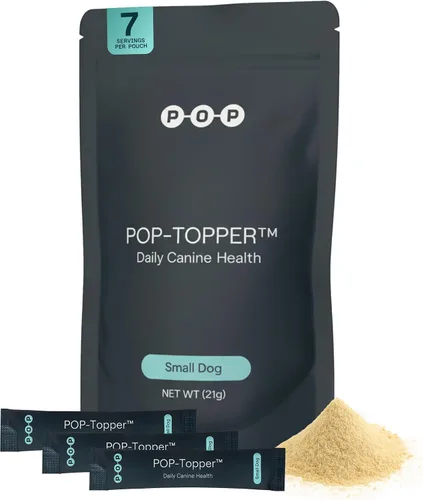 Miniatura 11 de POP-Topper - Comida para perros – Polvo multivitamínico para perros de 35 libras en adelante – Deliciosa base de caldo de huesos con 6