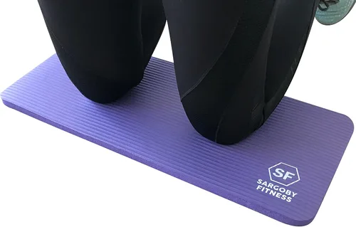 Miniatura 7 de Rodilleras de yoga de 0.6 pulgadas de grosor para Pilates Yoga Rodilleras Cojín para proporcionar apoyo a la rodillera, codos, antebrazos y muñecas