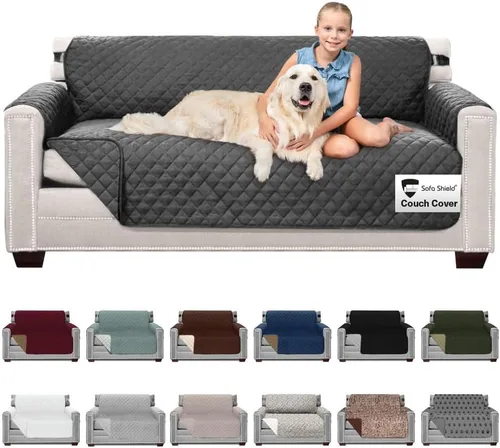 Miniatura 149 de Sofa Shield - Funda para sillón reclinable con correa patentada, protector de cojín, funda reversible diseñada en EE. UU. resistente a manchas