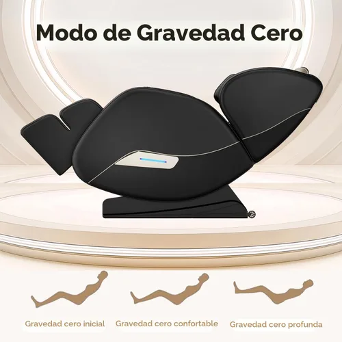 Miniatura 4 de 2026 Silla de Masaje de Cuerpo Completo, Sillón Reclinable de Gravedad Cero SL-Track Shiatsu con Escaneo Corporal, 6 Puntos de Rodillos Fijo, Bolsas