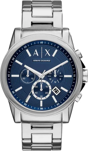 Miniatura 11 de Reloj cronógrafo Armani Exchange AX para hombre con correa de cuero, acero inoxidable o silicona