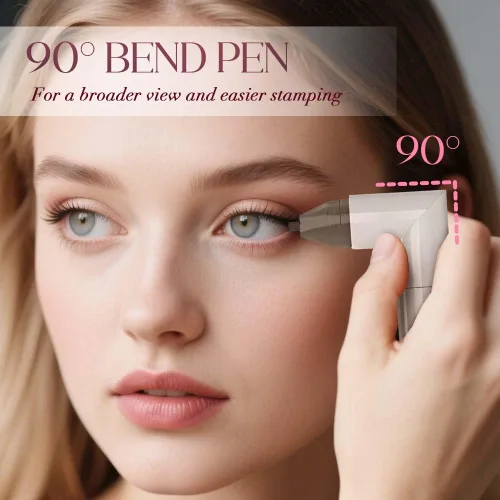 Miniatura 4 de AIIONP Sello delineador de ojos de una pieza, 2025 mejorado para alas perfectas, herramienta de delineadores de ojos impermeable, delineador de ojos
