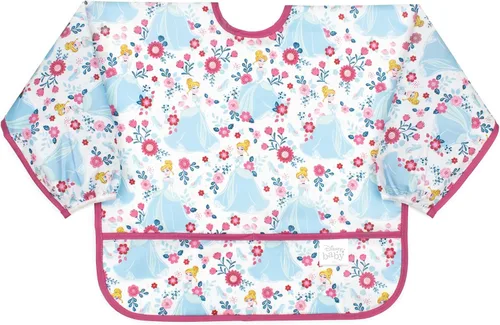 Miniatura 16 de Bumkins Sleeved Bib for Girl or Boy, Baby and Toddler for 6-24 Mos E1 Llama