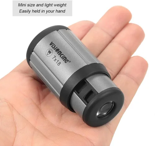 Miniatura 3 de Lixada Mini monocular monocular compacto alcance del bolsillo del telescopio ultraligero 18