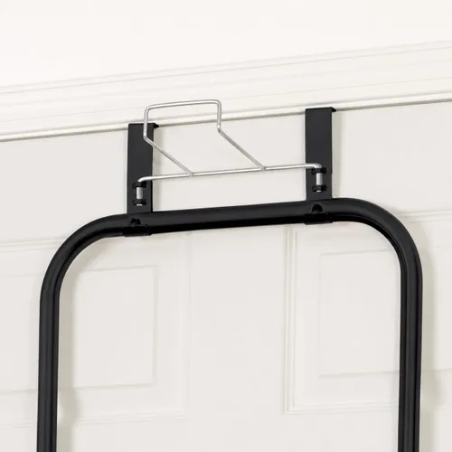 Miniatura 8 de Household Essentials Tabla de planchar sobre la puerta, cierre automático, delgada y compacta, perfecta para espacios pequeños, incluye cubierta