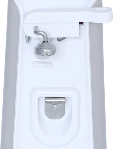 Miniatura 2 de Brentwood J-30W Abrelatas eléctrico alto con afilador de cuchillos y abrebotellas, color blanco