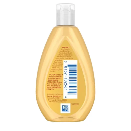 Miniatura 3 de Johnson's - Champú para bebé con fórmula suave sin desgarros, tamaño de viaje, 1.7 onzas líquidas