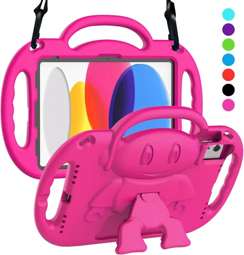 Miniatura 12 de SUPLIK Funda para Niños para Nuevo iPad 11ª Generación (A16) 11 pulgadas 2025 y 10ª Generación 10.9" 2022 y Air 11" 2025/2024 y Air 5ª/4ª