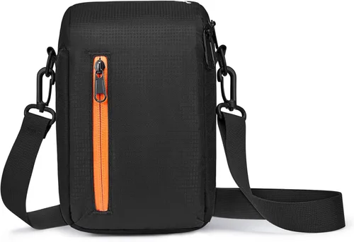 S-ZONE - Bolsa impermeable para cámara con inserto para lentes, estuche cúbico compatible con Nikon, Canon