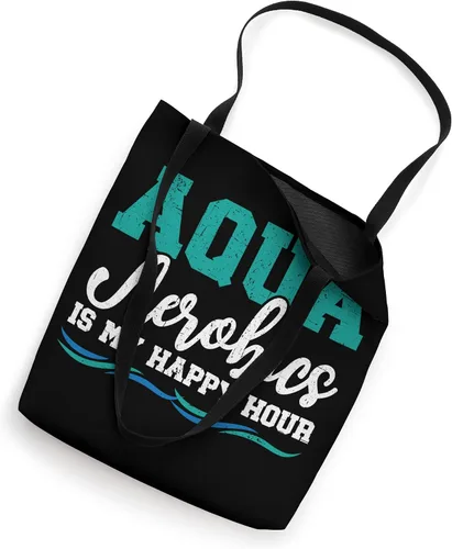 Miniatura 2 de Aqua Aerobics Is My Happy Hour - Bolsa de mano para instructor de aeróbicos acuáticos