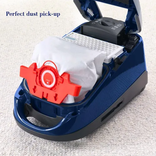 Miniatura 4 de I-clean - Bolsas de repuesto para aspiradora FJM, 12 unidades, bolsas de polvo para aspiradora de eficiencia 3D AirClean con 2 filtros de protección