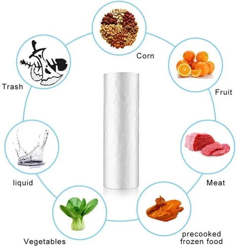 Miniatura 2 de RBHK Bolsa de plástico para productos de 12 x 16 pulgadas, bolsas transparentes para almacenamiento de alimentos, bolsas para mascotas, bolsas