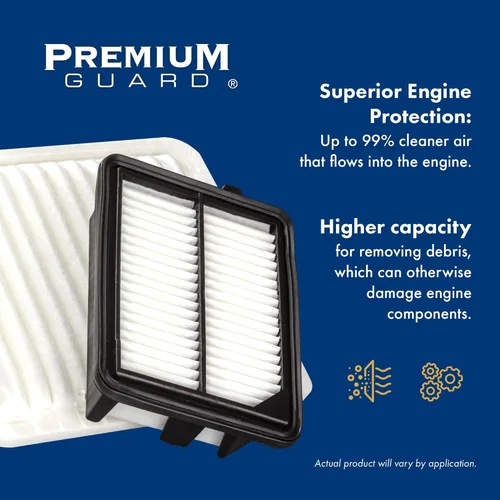 Miniatura 3 de Filtro de aire de motor PG PA6124 Compatible con Hyundai Sonata 2011-2015, Kia Optima 2011-2016, Sorento 2011-2013, Hyundai Santa Fe 2010-2012