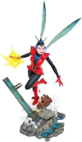 Diamond Select Toys Marvel Gallery: estatua de PVC de avispa, multicolor, 13 pulgadas