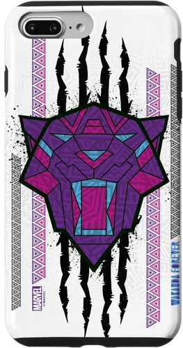 Miniatura 12 de Funda para iPhone 16 Marvel Black Panther: Wakanda Forever Tribal Logo Panther