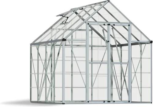 Miniatura 8 de Snap & Grow invernadero de 6 pies, plateado, tamaño: 6' x 8', Plateado