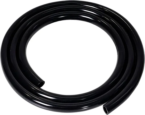 Feelers Tubo de vinilo de PVC negro de 1/2 pulgada de diámetro interior x 5/8 pulgadas de diámetro exterior para tanque de peces acuario, línea de