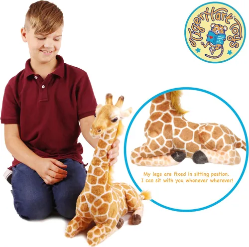 Miniatura 4 de TigerHart Jehlani La Jirafa - Peluche de 18 Pulgadas