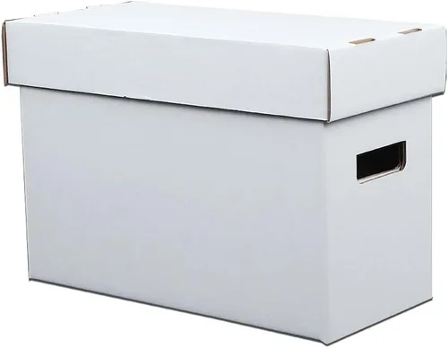 Miniatura 11 de G-PLUS Caja de almacenamiento para cómics de cómics con capacidad para 150-175 cómics, plegable, a prueba de humedad, 5