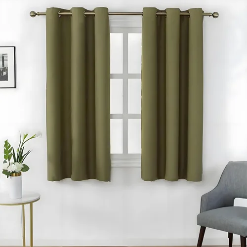 Miniatura 14 de MANGATA CASA - Cortinas opacas con estrellas para dormitorio - Juego de 2 cortinas de ventana para guardería con ojales – Cortinas opacas