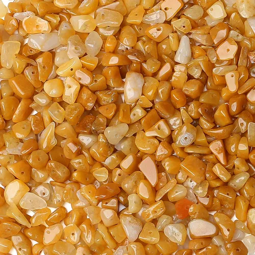 Miniatura 21 de ZHIYUXI 400 cuentas para hacer joyas, cuentas multicolor de 0.197-0.315 in, piedras preciosas de piedra natural, cuentas sueltas irregulares a