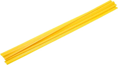 Miniatura 51 de MECCANIXITY 5 varillas de soldadura de plástico amarillo de 0.374 in x 9.843 in HDPE cinta plana de soldadura de plástico para reparar tanques