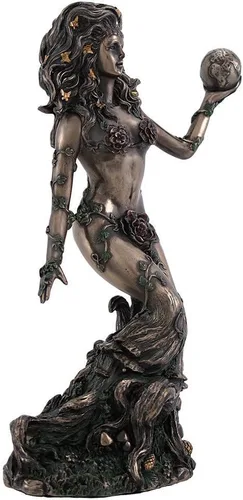 Miniatura 2 de Pacific Giftware Estatua de Gaia de la Diosa Madre de la Tierra Bronce