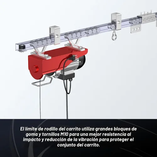 Miniatura 5 de SKTREX Ruedas de rodillos de carro para posicionamiento de conjunto de carro para canal de puntal Unistrut con canal de puntal de 1-5/8 pulgadas