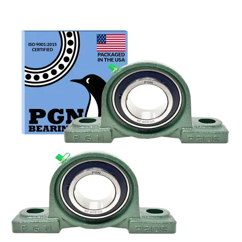 Miniatura 32 de PGN UCP210-32 - Cojinetes de bloque de almohada montados, rodamientos de acero cromado con diámetro de 2 pulgadas, autoalineación