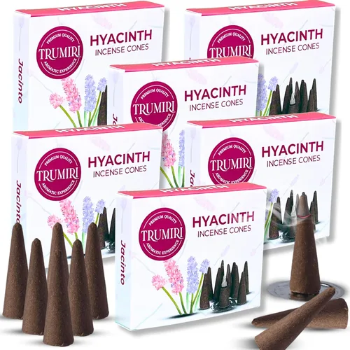 Miniatura 53 de TRUMIRI Incienso ámbar – Paquete de 20 conos (2 x 10) – Incienso de cono perfumado