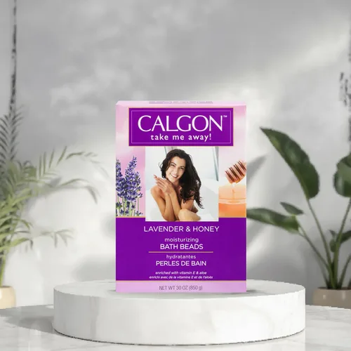 Miniatura 8 de Calgon Cuentas de baño ultra hidratantes, lavanda y miel, 30 onzas