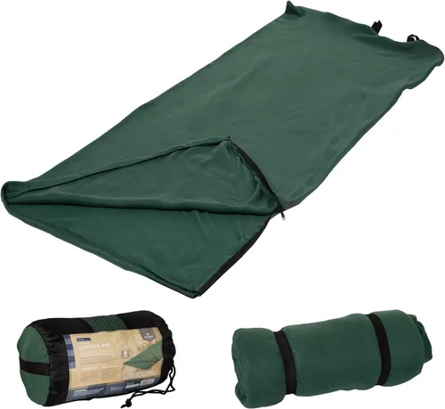 Miniatura 6 de Stansport Sleeping-Bags Stansport Fleece Sleeping Bag Verde