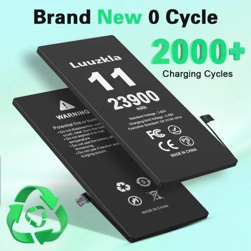 Miniatura 5 de Batería de 23900 mAh compatible con iPhone 11, nueva actualización, repuesto de batería de gran capacidad, compatible con iPhone 11, con kits