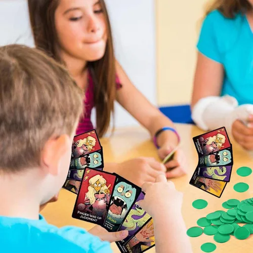 Miniatura 6 de Coopay 1000 fichas de bingo de 1 pulgada a granel, marcadores de bingo para práctica de matemáticas, contadores de aprendizaje de plástico, discos