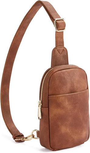 Bolsos cruzados de Telena para mujer, bolso de piel para mujer, bolso cruzado de bandolera para mujer, bolso de viaje