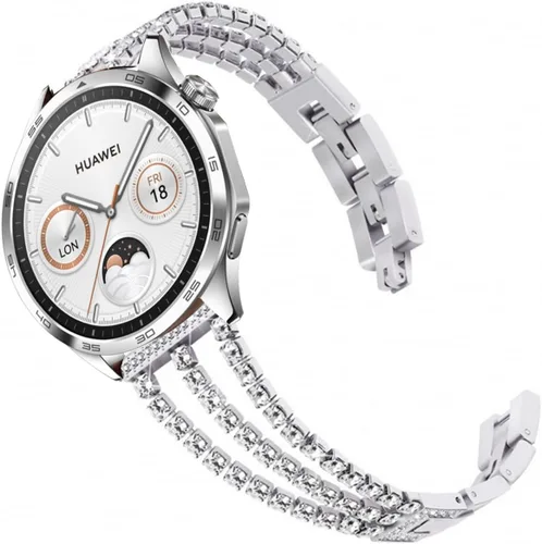 Miniatura 29 de DEALELE Correas compatibles con Samsung Galaxy Watch de 1.81 pulgadas / Galaxy 3 de 1.77 pulgadas / Gear S3, correa de repuesto de metal con textura