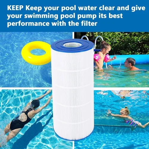 Miniatura 7 de PELLUCID Filtro de piscina compatible con Jandy CS150, Hayward X-Stream CC1500, CCX1500RE, PJANCS150, 817-0150, R0462300, C-8414, C-8317, FC-1287