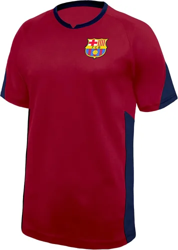 Miniatura 3 de Icon Sports Camiseta con licencia oficial del FC Barcelona para el Día del Juego, unisex para adultos Fcb101pf-borgoña