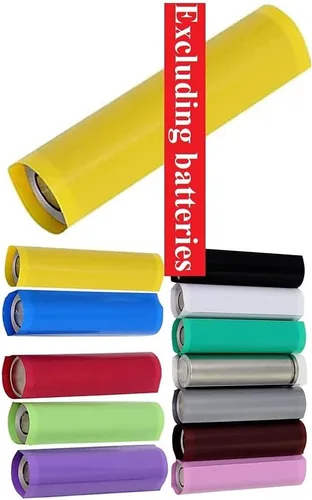 Miniatura 8 de Othmro Kit de tubos termorretráctiles de batería de 6.56 pies, tubo termorretráctil de PVC con aislamiento de ancho de 1.18 pulgadas, tubo retráctil