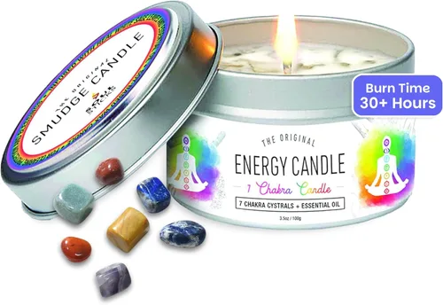 Miniatura 19 de SOUL STICKS Vela difusa para limpieza de casa, meditación, curación de chakras, aromaterapia Vela de mancha de 3.5 onzas para limpieza espiritual