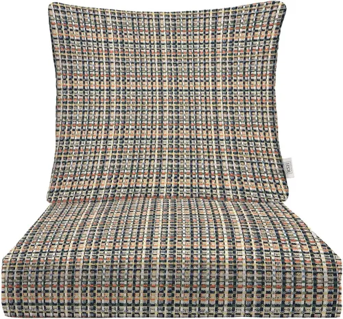 Miniatura 34 de RSH DECOR: Sunbrella - Cojín de asiento profundo con respaldo de almohada, asiento de 23 x 24 x 5 pulgadas, tela de rendimiento resistente al agua