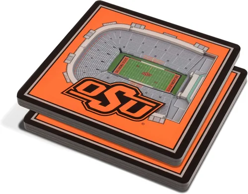 YouTheFan NCAA - Posavasos con vista de estadio en 3D