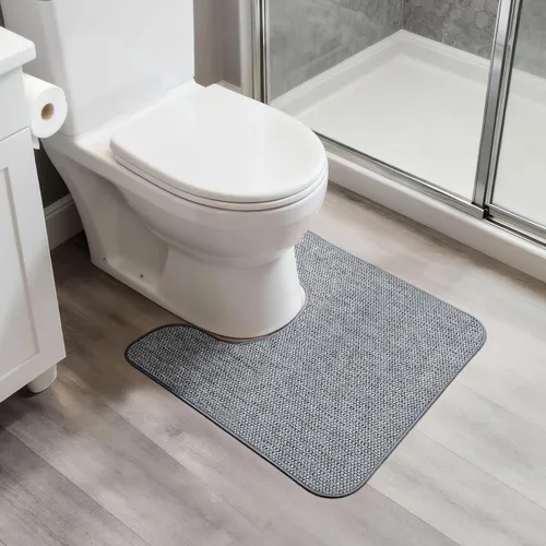 Miniatura 60 de Bosap Alfombra de Baño, Alfombras Corredoras de Baño Ultra Delgadas, Alfombras de Baño Grandes para Baño, Secado Rápido, Antideslizante, Lavable a