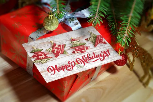 Miniatura 6 de Stonehouse Collection Tarjetas navideñas rústicas surtidas - 18 tarjetas de Navidad en caja y sobres